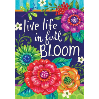 Full Bloom Flag | Inspirational Flags | Two Sided Flags | Spring Flag