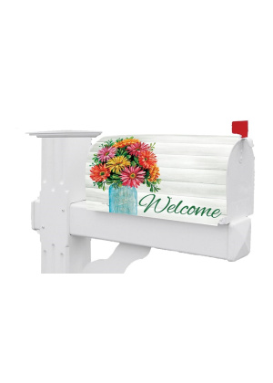 Gerbera Jar Mailbox Cover | Mailbox Wraps | Mailbox Covers