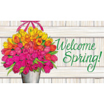 Glorious Tulips Doormat | Decorative Doormats | MatMates