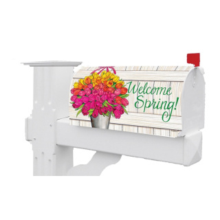 Glorious Tulips Mailbox Cover | Mailbox Wraps | Mailbox Covers