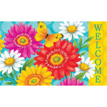 Happy Gerberas Doormat | Decorative Doormats | MatMates