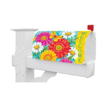 Happy Gerberas Mailbox Cover | Mailbox Wraps | Mailbox Covers