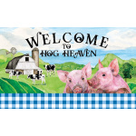 Hog Heaven Doormat | MatMates | Decorative Doormats | Door Mat