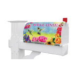 Hummingbirds Flutter Mailbox Cover | MailWraps | Mailbox Covers