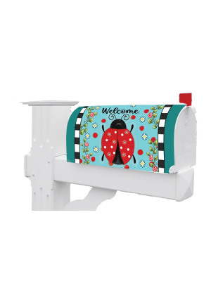 Ladybug Check Mailbox Cover | Mailbox Wraps | Mailbox Covers
