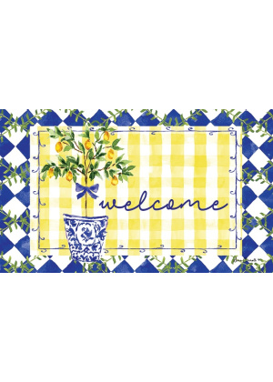 Lemon Tree Doormat | Decorative Doormats | MatMates | Door Mat