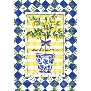 Lemon Tree Flag | Spring Flags | Welcome Flags | Two Sided Flags