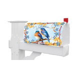 Lovely Bluebirds Mailbox Cover | Mailbox Wraps | Mailbox Covers