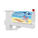 Patriotic Beach Mailbox Cover | Mailbox Covers | Mailbox Wraps