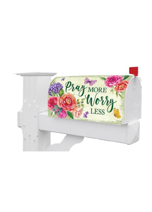 Pray More Mailbox Cover | Mailbox Covers Wraps | Mail Wraps