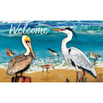 Shore Birds Doormat | Decorative Doormats | MatMates | Doormats