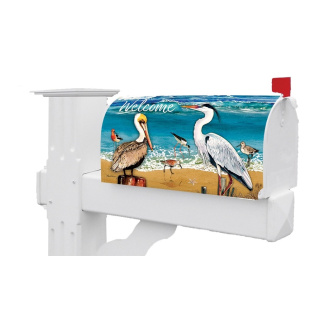 Shore Birds Mailbox Cover | Mailbox Covers | Mailbox Wraps