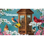Songbird Feeder Doormat | Decorative Doormats | MatMates