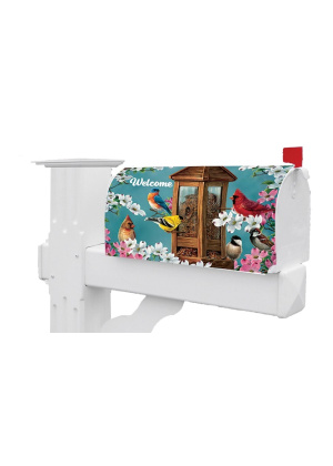 Songbird Feeder Mailbox Cover | Mailbox Wraps | Mailbox Covers