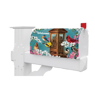 Songbird Feeder Mailbox Cover | Mailbox Wraps | Mailbox Covers