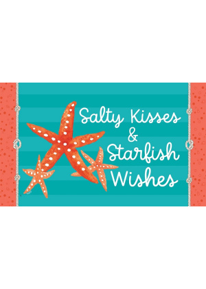 Starfish Wishes Doormat | Decorative Doormat | Door Mats