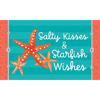 Starfish Wishes Doormat | Decorative Doormat | Door Mats