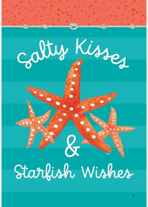 Starfish Wishes Flag | Summer Flags | Two Sided Flags | Cool Flag