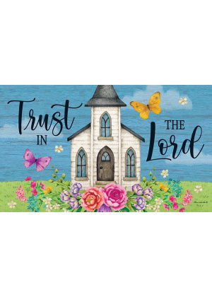 Trust Church Doormat | Decorative Doormats | MatMate | Door Mat