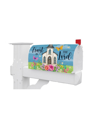 Trust Church Mailbox Cover | Mailbox Covers Wraps | Mail Wraps