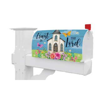 Trust Church Mailbox Cover | Mailbox Covers Wraps | Mail Wraps