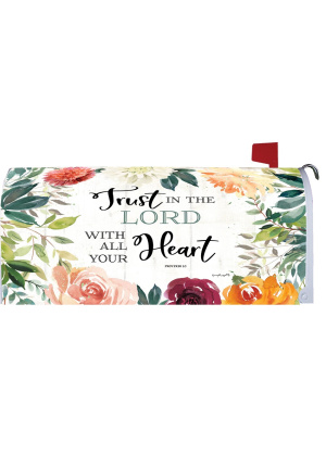Trust in the Lord Mailbox Cover | Mailbox Covers | MailWraps