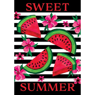 Watermelon Stripes Flag | Summer Flags | Double Sided Flags
