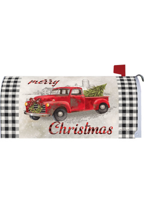 Christmas Truck Mailbox Cover | Mailbox Covers | Mailbox Wraps