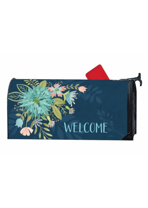 Floral Reflection Mailbox Cover | Mailbox Covers | MailWraps