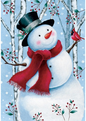 Top Hat Snowman Flag | Winter Flags | Snowman Flags | Cool Flag