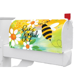 Bee Joyful Mailbox Cover | Mailbox Covers | Mail Wraps | Mailwrap