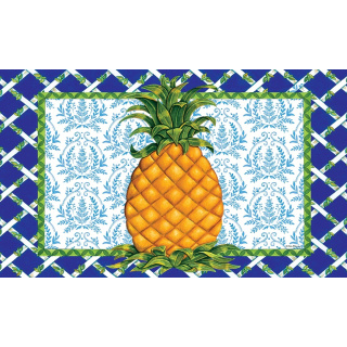 Elegant Pineapple Doormat | Decorative Doormats | MatMates
