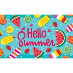Popsicles Doormat | Decorative Doormats | MatMates | Door Mats