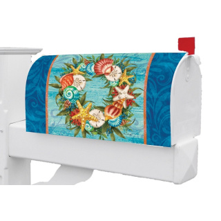 Sea Star Wreath Mailbox Cover | Mailbox Covers | Mailbox Wraps
