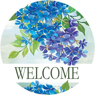 Hydrangeas Welcome Suncatcher | Suncatchers | Sun Catchers