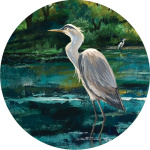 Stately Heron Stepping Stone | Stepping Stones | Pavers