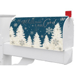 Be Still Christmas Mailbox Cover | Mailbox Covers | MailWraps