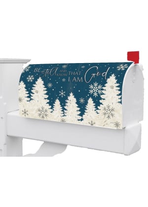 Be Still Christmas Mailbox Cover | Mailbox Covers | MailWraps