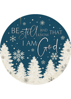 Be Still Christmas Suncatcher | Suncatchers | Sun Catchers
