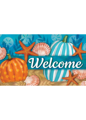 Beachy Autumn Doormat | Decorative Doormats | MatMates