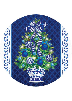 Chinoiserie Christmas Tree Suncatcher | Suncatcher | Sun Catcher