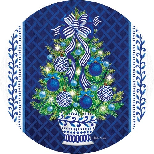 Chinoiserie Christmas Tree Suncatcher | Suncatcher | Sun Catcher