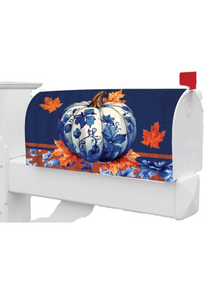 Chinoiserie Pumpkin Mailbox Cover | Mailbox Covers | MailWraps