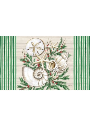 Christmas Shells Doormat | Decorative Doormats | MatMates