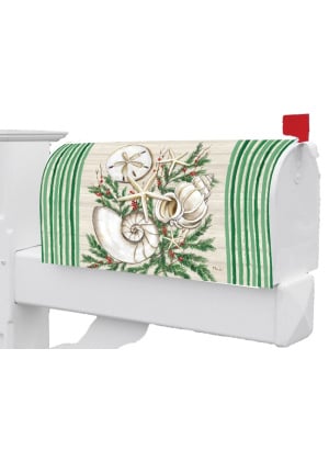 Christmas Shells Mailbox Cover | Mailbox Covers | Mailbox Wraps