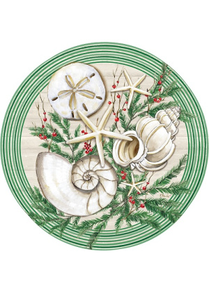 Christmas Shells Stepping Stone | Stepping Stones | Pavers