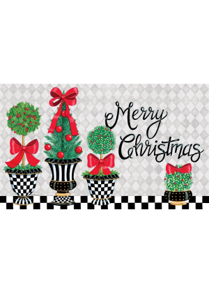 Christmas Topiary Doormat | Decorative Doormats | MatMates