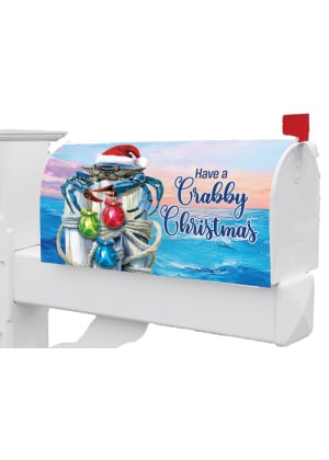Crabby Christmas Mailbox Cover | Mailbox Covers | Mailbox Wraps