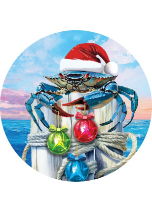 Crabby Christmas Suncatcher | Suncatchers | Sun Catchers