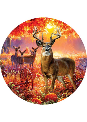Deer Pumpkins Stepping Stone | Stepping Stones | Pavers